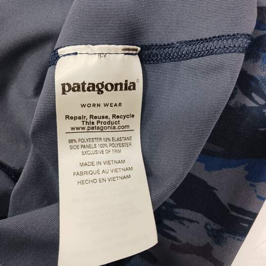 Patagonia Men's Blue & Gray Camo Sweatshirt image number 4