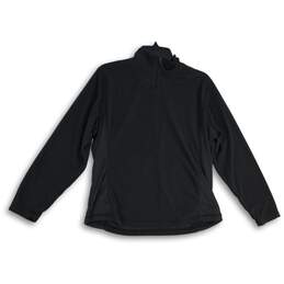 Columbia Womens Gray Mock Neck Long Sleeve 1/4 Zip Pullover Jacket Size XL