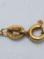 14K Gold Engraved Pendant Necklace 6.6g image number 7