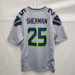 Nike NFL Players #25 Richard Sherman Seattle Seahawk's On Field Jersey Size L/G alternative image