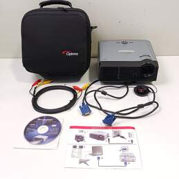 Optoma DMD Projector Model DS305 with Accessories in Case