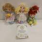 Precious Moments Collector Cloth Dolls Assorted 3pc Lot image number 1