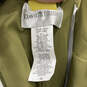 Womens Green Pleated V Neck Sleeveless Back Zip Bridesmaid Maxi Dress Sz 12 image number 4