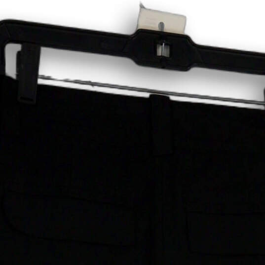 Womens Black Flat Front Stretch Pockets Golf Short Skort Skirt Size 2 image number 4
