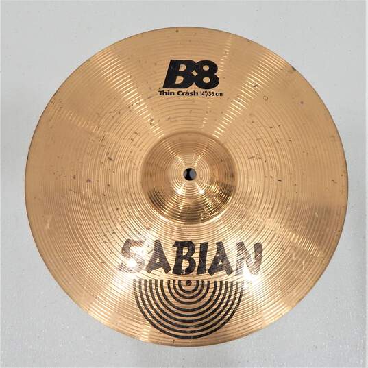Sabian B8 Thin Crash Cymbal 14 Inch image number 1