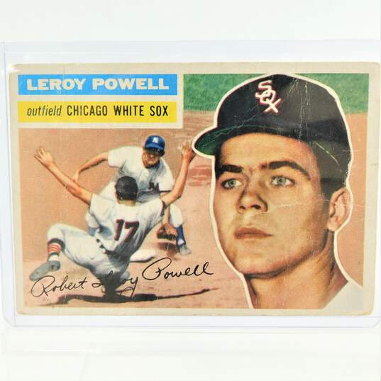 1956 Leroy Powell Topps Rookie #144 Chicago White Sox image number 1