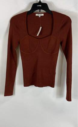 Madewell Brown Long Sleeve - Size Small