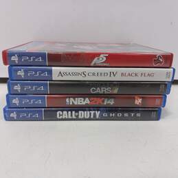 Lot of 5 Assorted Sony PlayStation 4 PS4 Video Games