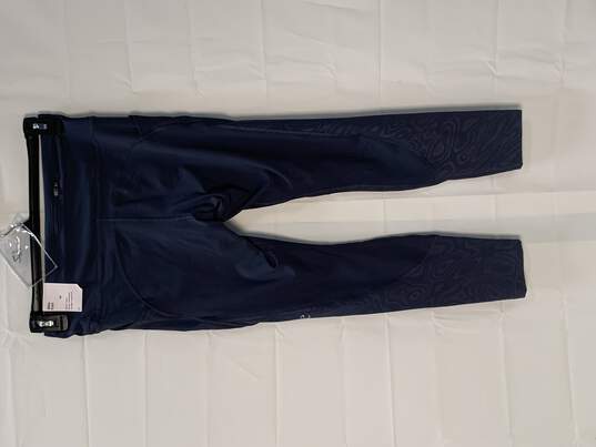 Women's Nike Navy Blue Drawstring Leggings Size: Medium image number 5