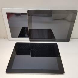 Apple iPads (A1395 & A1458) - Lot of 3 - For Parts