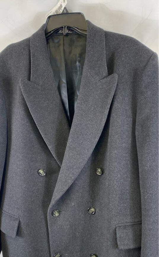 British Manor Gray Wool Coat - Size 44R image number 6
