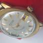 Waltham Vintage Automatic 17 Jewel Gold Tone Watch image number 3