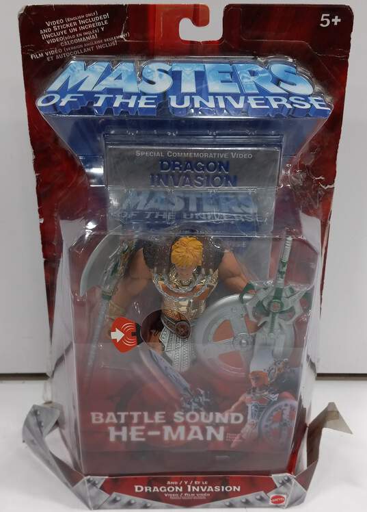Masters Of The Universe Battle Sound He-Man Action Figure image number 1