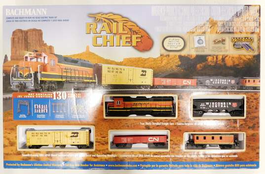 Bachmann Rail Chief HO Scale Train Set IOB image number 1