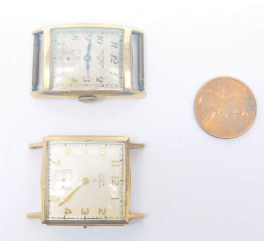 Vintage Elgin & Waltham Gold Filled & Plated Watches 33.8g image number 7