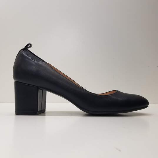 Ann Taylor Black Heel Womens Shoe Size 9M image number 1