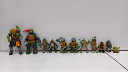 Bundle of 11 Assorted Teenager Mutant Ninja Turtles Figures
