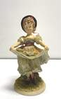 Lefton Bisque Statutes Hand Painted Lot of 3 Vintage Ceramic Art Figurines image number 4