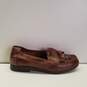 Deer Stags Leather Upper Loafers US 13 Brown image number 1