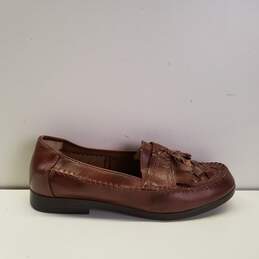 Deer Stags Leather Upper Loafers US 13 Brown