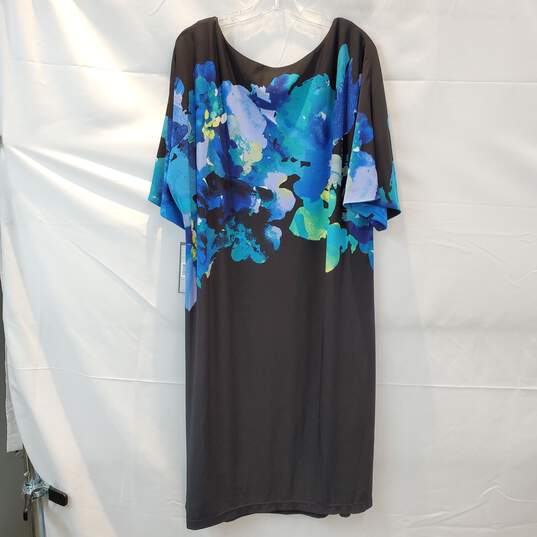 Tahari Arthur S Levine Short Sleeve Ronnie Dress NWT Women's Size 14W image number 2