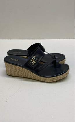 Michael Kors Wedge Sandal Size 10 Black