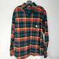 Carhartt Men's Plaid Blue/Red/Yellow Button Up Size L image number 1