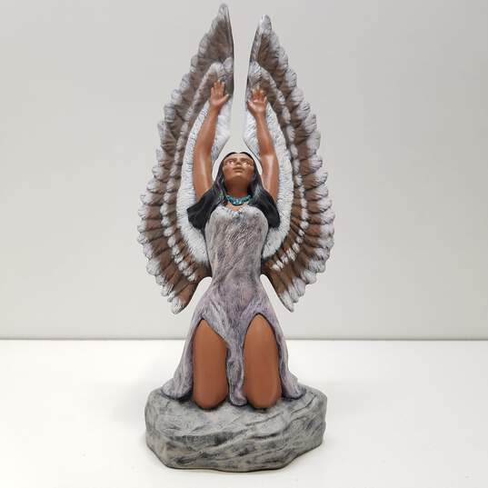 Native American Girl with Wings Figurine image number 3