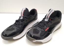 Air Jordan Air 200E Black White Fire Red Athletic Shoes Men's Size 12
