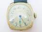 Antique1922 Elgin 14K White Gold Case Pocket Watch With Ribbon Fob 14.5g image number 3