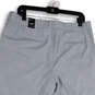 NWT Womens Gray White Modern Fit Narrow Leg Stretch Dress Pants Size 14P image number 4