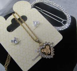 Mickey Mouse Necklace And Earrings alternative image