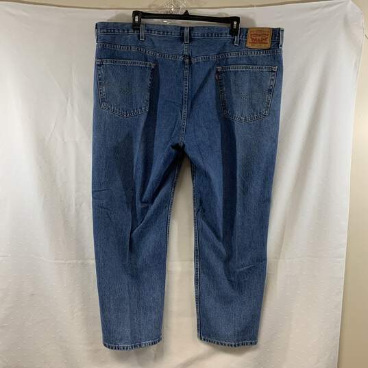 Men's Medium Wash Levi's 550 Relaxed Fit Jeans, Sz. 50x30 image number 2