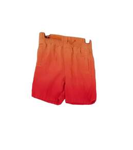 Boys Red Elastic Waist Drawstring Pocket Pullon Shorts Size 2T/NP2