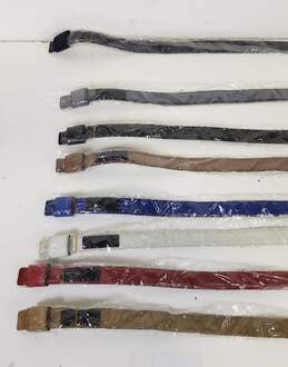 Bundle Lot of 8 Sample SAO Leather Belts with Velcro alternative image