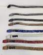 Bundle Lot of 8 Sample SAO Leather Belts with Velcro image number 2