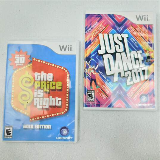 Nintendo Wii With 2 Games, 3 Controllers, 2 Nunchucks, and 1 Stand Including Just Dance 2017 image number 12