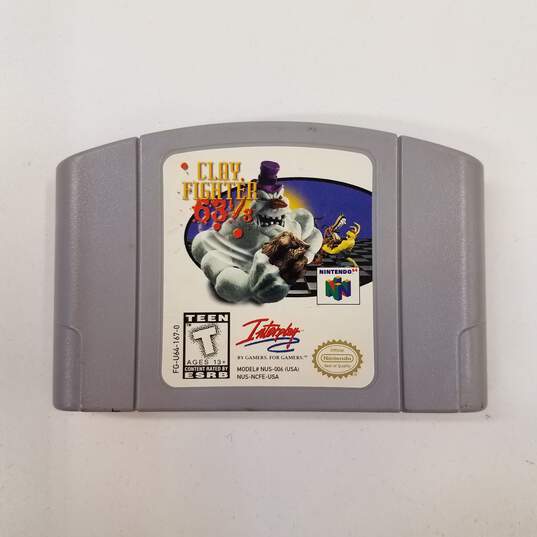 Clay Fighter 63 1/3 - Nintendo 64 image number 1