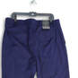 NWT Mens Navy Blue Flat Front Slash Pocket Core Temp Chino Pants Size 36X34 image number 4