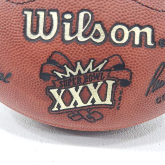 Super Bowl XXXI Official Wilson Game Ball Packers vs Patriots image number 5
