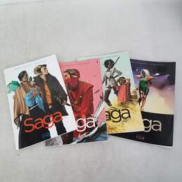 SAGA Vols. 1-4 TPB Trade Paperbacks Image Comics Lot