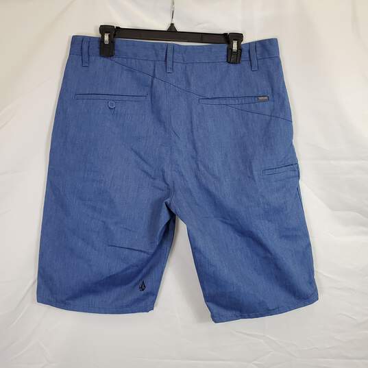 Volcom Men Blue Chino Shorts NWT sz 33 image number 2
