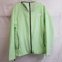 The North Face Summit light green zip up hybrid jacket women's M