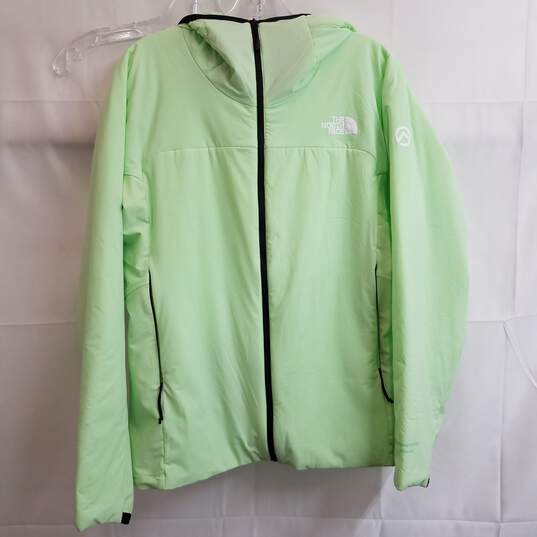 The North Face Summit light green zip up hybrid jacket women's M image number 1