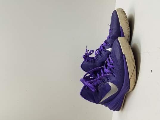 Buy the Nike Basketball Shoes Purple Men's Size 10.5 | GoodwillFinds