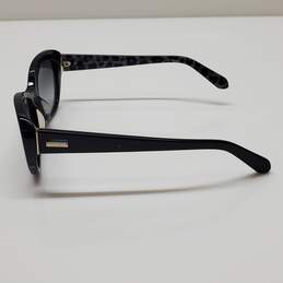 Kate Spade Black Leopard Patterned Sunglasses AUTHENTICATED alternative image