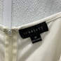 NWT Womens Ivory Halter Neck Back Zip Sleeveless Maxi Dress Size 6 P image number 3