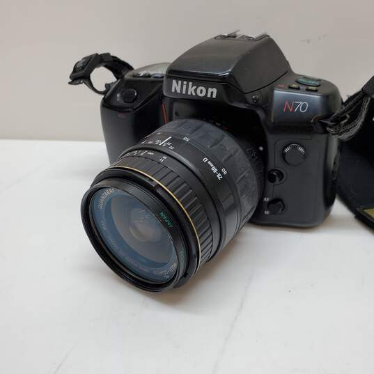 Nikon N70 AF 35mm Film SLR Camera w/ 28-80mm Lens image number 1