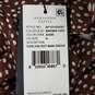 NWT Adrianna Papell WM's Brown Ivory Darling Dot Maxi Dress Size 8 image number 4