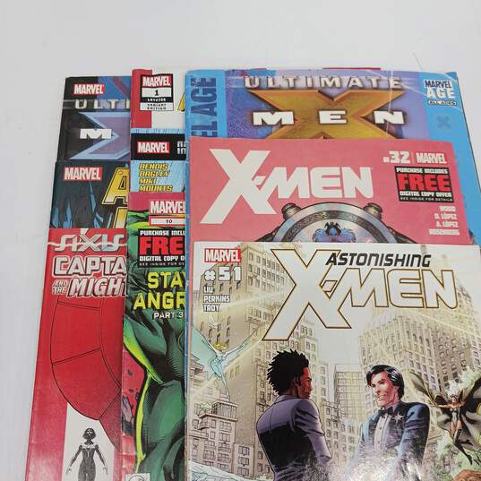 Bundle of 12 Assorted Marvel Comic Books image number 3